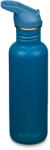 Klean Kanteen Classic 800 ml (w/Flip Seal Sport Cap) rozsdamentes acél palack kék
