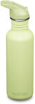 Klean Kanteen Classic 800 ml (w/Flip Seal Sport Cap) rozsdamentes acél palack világoszöld
