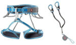 Ocún Via Ferrata Twist Tech Eco Captur Lite Swivel Set ferrata szett M-L / szürke/kék