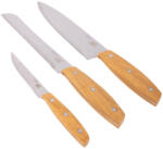 Bo-Camp Bethnal 3 pcs kés készlet barna/ezüst