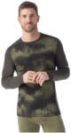 Smartwool M Classic Thermal Merino Base Layer Crew Boxed férfi funkcionális póló XL / zöld/fekete