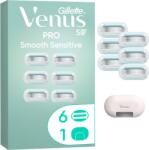 Gillette Venus Pro Smooth Sensitive 6 darab + védőburkolat
