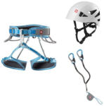 Ocún Via Ferrata Twist Tech Eco Captur Lite Swivel Shard Set ferrata szett M-L / szürke/kék