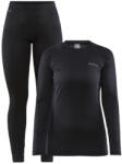 Craft Core Warm Baselayer női szett S / fekete
