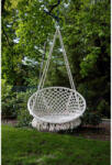 Hamaka Macramé függő szék fehér