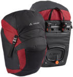 VAUDE OnTour Front kerékpár táska fekete/piros