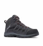 Columbia Crestwood Mid Waterproof férfi túracipők Cipőméret (EU): 44 / szürke/kék