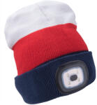 Extol Light sapka fejlámpával kék/fehér