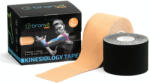 BronVit Sport Kinesio Tape set kineziológiai tapasz fekete/bézs