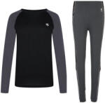 Dare 2b W Exchange IV Baselayer Set női funkcionális ruházat XS / fekete/szürke