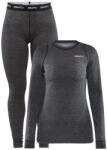 Craft Core Wool Merino női funkcionális szett XS / sötétszürke