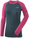 Dynafit Alpine Pro W L/S Tee női funkcionális felső S / rózsaszín/szürke