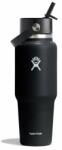 Hydro Flask Wide Flex Straw Travel Bottle 32 oz termosz fekete