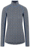 Kari Traa Rose Light Baselayer Half Zip női funkcionális felső XL / kék/világoskék