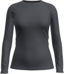 Icebreaker W Mer 260 Zoneknit Seamless LS Crewe női funkcionális felső M / fekete