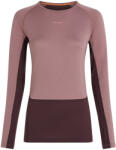 Icebreaker Merino 260 ZoneKnit LS Crewe női póló S / rózsaszín