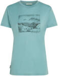 Icebreaker Women Merino 150 Tech Lite SS Tee Terrain női póló S / világoskék