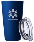 Snow Monkey Enjoyer 473 ml thermo bögre sötétkék