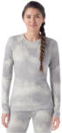 Smartwool W Classic Thermal Merino BL Crew Boxed női funkcionális felső L / szürke/fehér