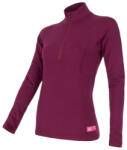 Sensor Merino DF cipzárral női funkcionális felső S / lila