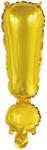  Arany Gold ! betű fólia lufi, 43 cm - pepita - 247 Ft