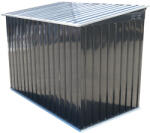 THOR Magazie metalica pentru pubele gunoi 176x105x130cm (DISMK92)