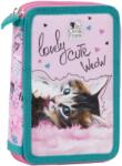 DERFORM Penar școlar echipat Derform Cleo & Frank 35 - cu 2 fermoare (87624) Penar