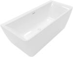 Villeroy & Boch Subway 3.0 fal mellé szerelhető fűrdőkád 180x80 cm négyszögletes fehér UBQ180SBW9CS00V-01 (UBQ180SBW9CS00V01)