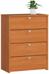 Brius Dulap pantofi pal 4 usi rabatabile organizare, 60x33x80 cm, 12 perechi, maro arin (AK-38162334) Pantofar