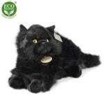 Rappa Pisica de pluș neagră mincinoasă 30 cm ECO-FRIENDLY (RP220959)