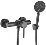 Laveo NOIA fali zuhanycsap zuhanyszettel, grafit (BNK_941D)