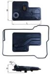 MAHLE Filtru hidraulic, cutie de viteze automata MAHLE HX 270D (HX 270D)