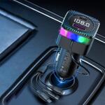 Giftspot Modulator FM Auto cu Bluetooth și USB pentru Mașină