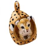 Bumi Plüss vadállat hordozóban - 18 cm - leopárd (Q825003LEOPARD)