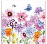 Ambiente Sweet flowers papírszalvéta 25x25cm, 20db-os