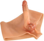 ExtendMyDick Boxitup üreges strap-on - 16 cm-es vibráló dildó - szexvital
