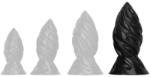 FUKR Torsikol XL - prémium anális plug, 19 x 9, 5 cm