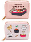 PUSHEEN cicás pénztárca, 9x11x2, 5cm, Sushi Club, kétféle (PCT-PUR174) - mesescuccok