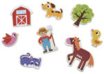 Viga Toys Set magnetic animale de la ferma din lemn (20 piese), viga (44797) - bekid