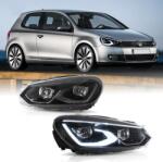 Carmart Тунинг led фарове за VW GOLF 6 (2008-2014) - черни