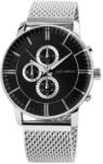Just Watch Ceas barbatesc, Just Watch, cronograf, argintiu, bratara inox milaneza (JW20019-004) Ceas