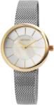 Just Watch Ceas femei, Just Watch, carcasa aurie, cadran sidef, bratara inox impletita milaneza (JW10017-002) Ceas