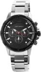 Just Watch Ceas barbatesc, Just Watch, cronograf, bratara inox, 46mm (JW20013-001) Ceas
