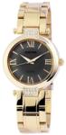 RAPTOR Ceas dama, Raptor, carcasa strasuri si bratara inox aurie, cadran gri antracit (197601500021) Ceas