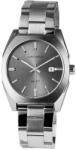 Just Watch Ceas barbatesc, Just Watch, argintiu, cadran gri, bratara inox (JW11707MB-GR) Ceas