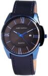 Just Watch Ceas barbatesc, Just Watch, carcasa si cadran bicolore, functie data, curea piele naturala, 45mm (JW6158-GR) Ceas