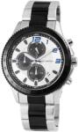 Just Watch Ceas barbatesc, Just Watch, cronograf, data, 24h, bratara inox, 49mm (JW11515-GR) Ceas