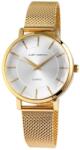 Just Watch Ceas femei, Just Watch, bratara inox impletita milaneza, auriu, geam mineral fatete (JW10007-003) Ceas