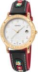 Mondaine Ceas dama, M-Watch, Tradition, auriu, curea piele neagra (WRF.32210.LB) Ceas