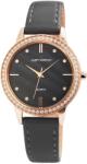 Just Watch Ceas femei, Just Watch, strasuri cristale, cadran sidef, auriu, curea piele (JW10035-002) Ceas